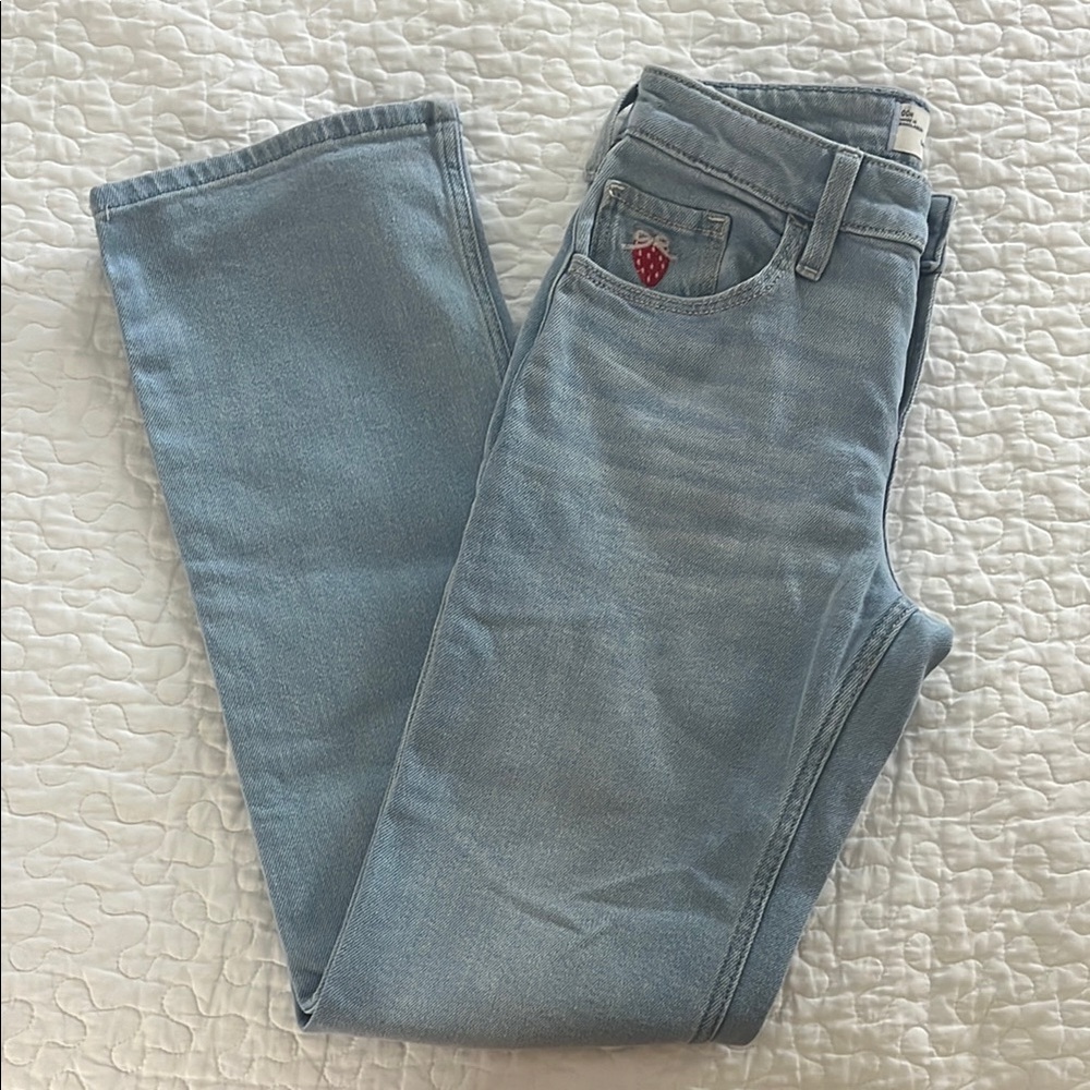 Hollister Low Rise Relaxed Straight Jeans
